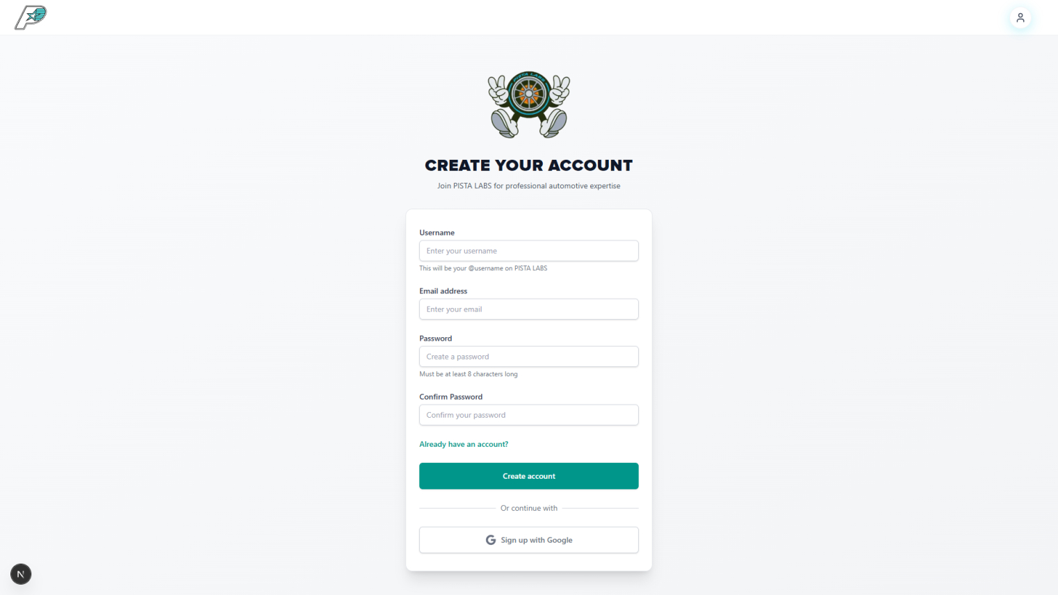 Pista Labs Platform View 6